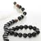 Black Agate Round Beads, 6mm by Bead Landing™
